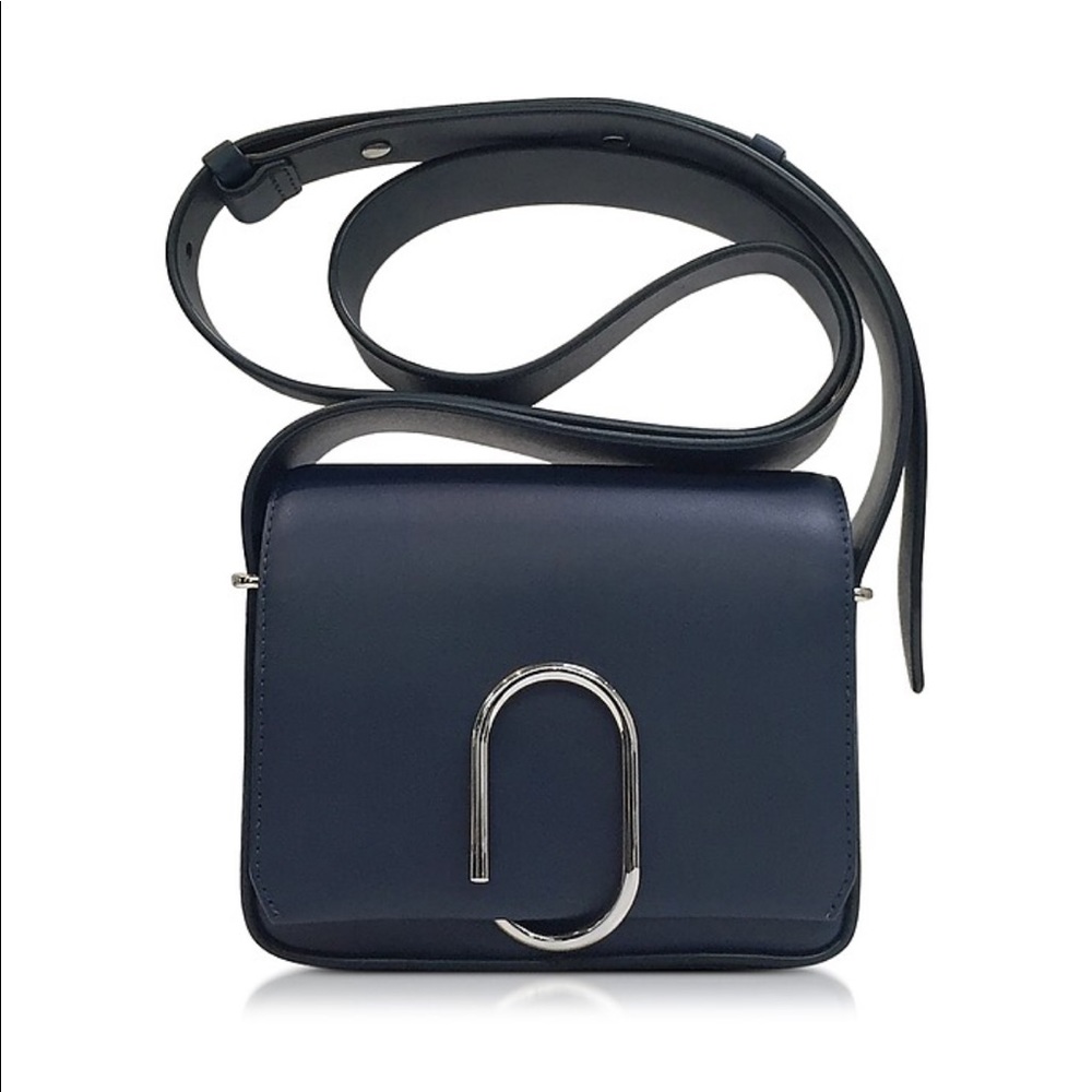 3.1 Phillip Lim Alix Flap Mini Crossbody Bag Navy